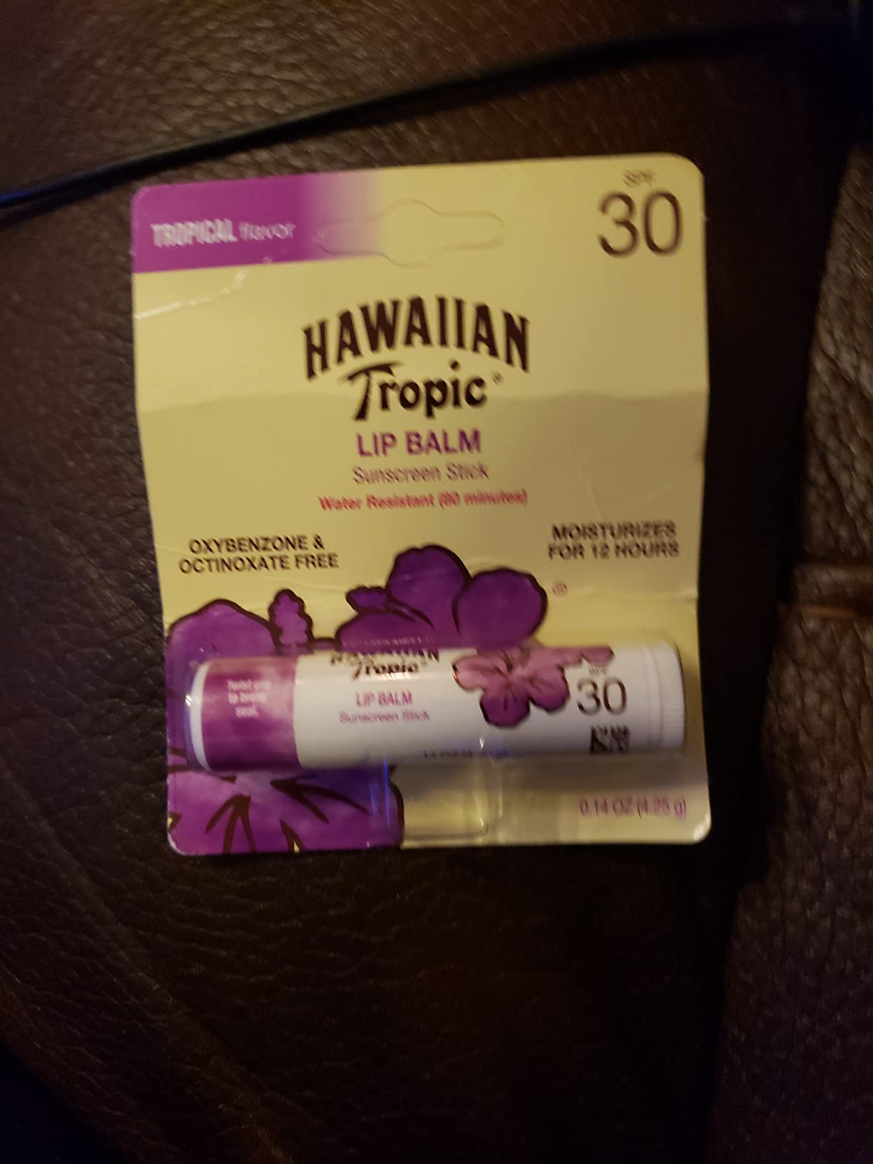 Amazon.com : Hawaiian Tropic Tropical Lip Balm SPF 30, 0.14oz | Lip ...