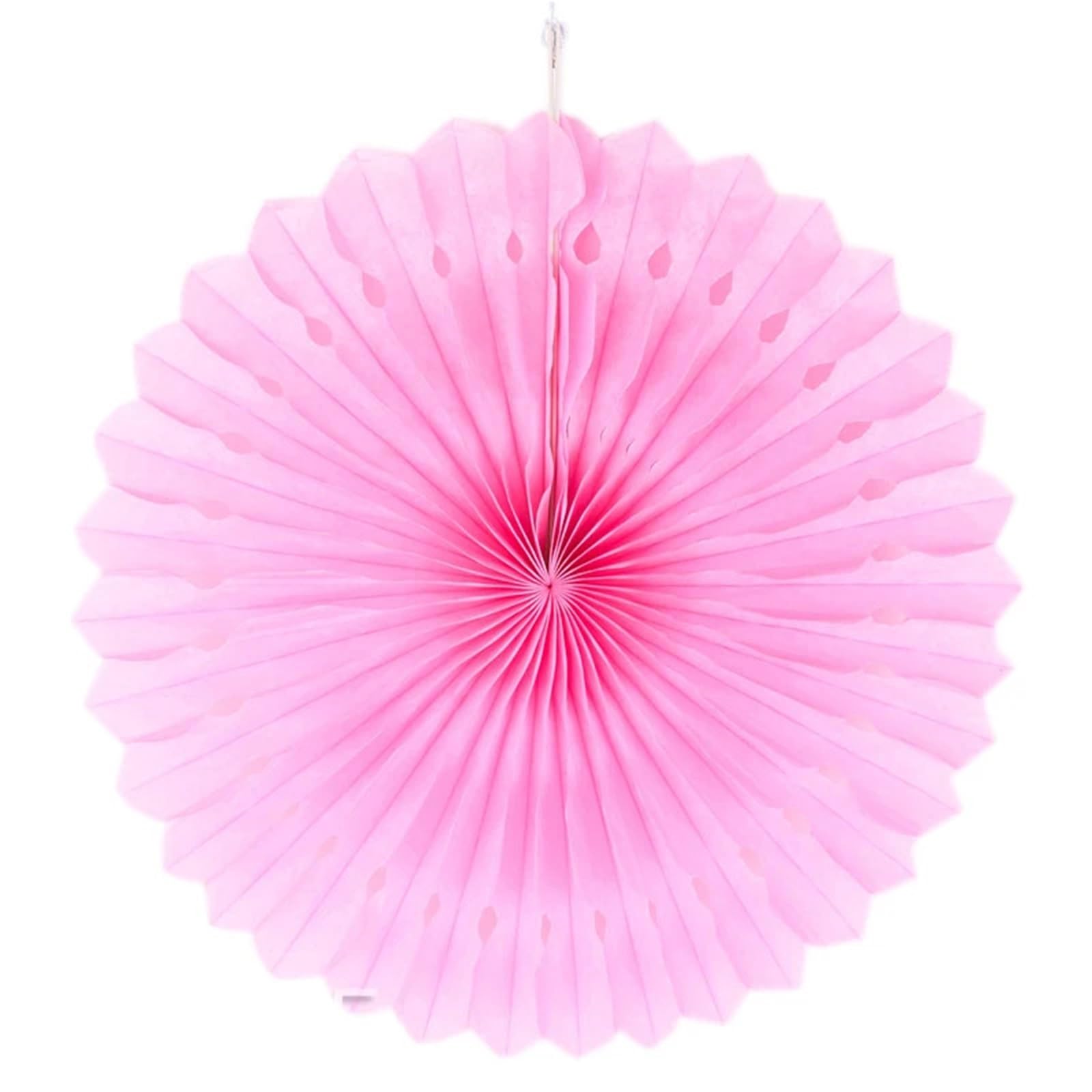 Paper Pom Poms 10cm 15cm 20cm 25cm Wedding Decorative Paper Pompoms Pom Poms 4 6 8 10 Inch Balls Party Home Decor(Pink Fan,8 inch)