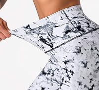 Vista 112 de Dragon Fit - Pantalones de yoga de compresión con bolsillos interiores, pantalones deportivos de cintura alta con control de abdomen, leggings