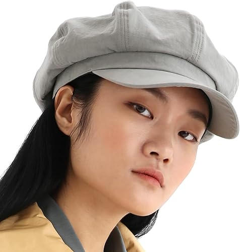 UNDERCONTROL Vintage Bio lavado algodón clásico octogonal patrón 4 estaciones Unisex pintor boina Castro ala sombrero de caza