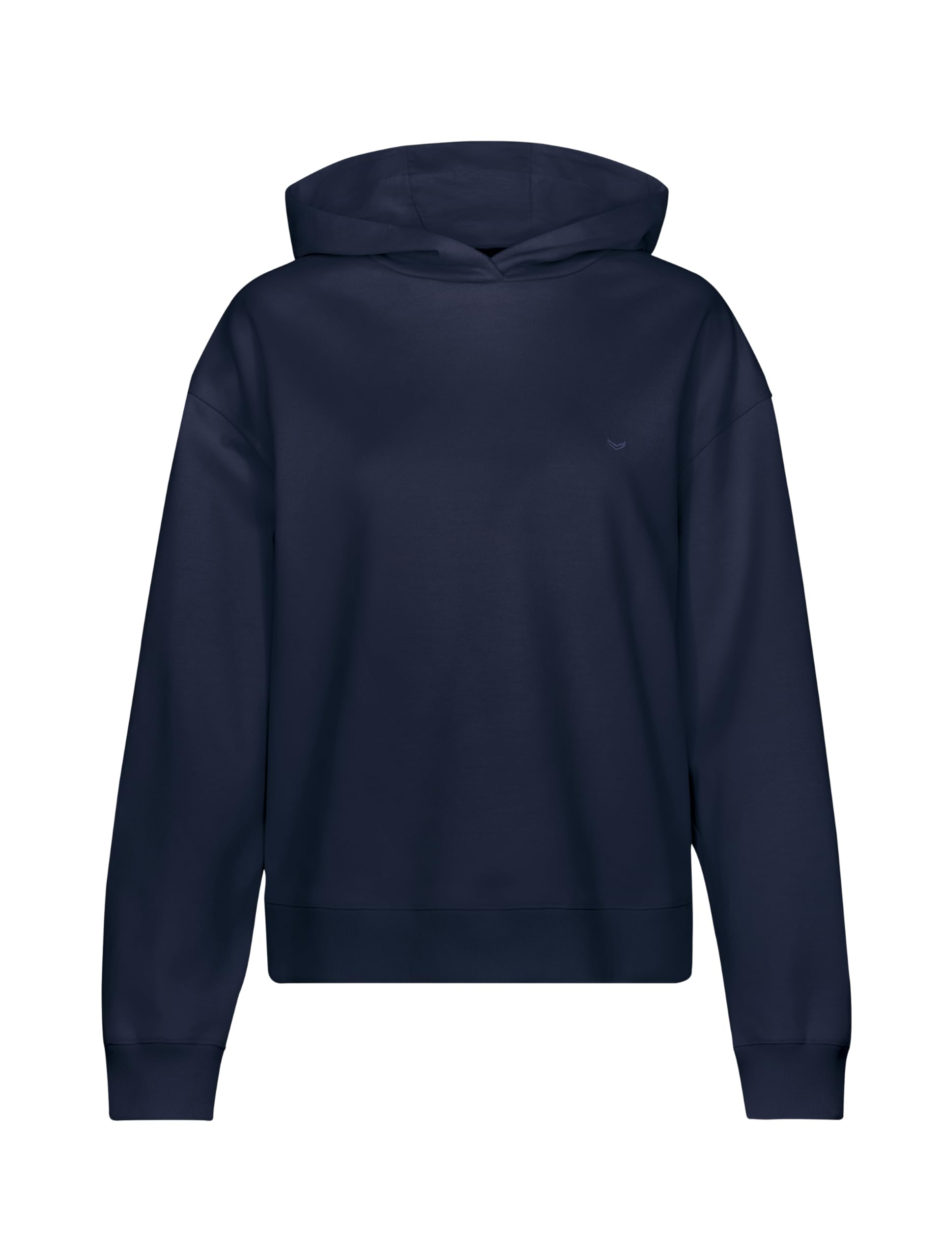 Trigema Damen Dünner Oversize-Hoodie Kapuzenpullover