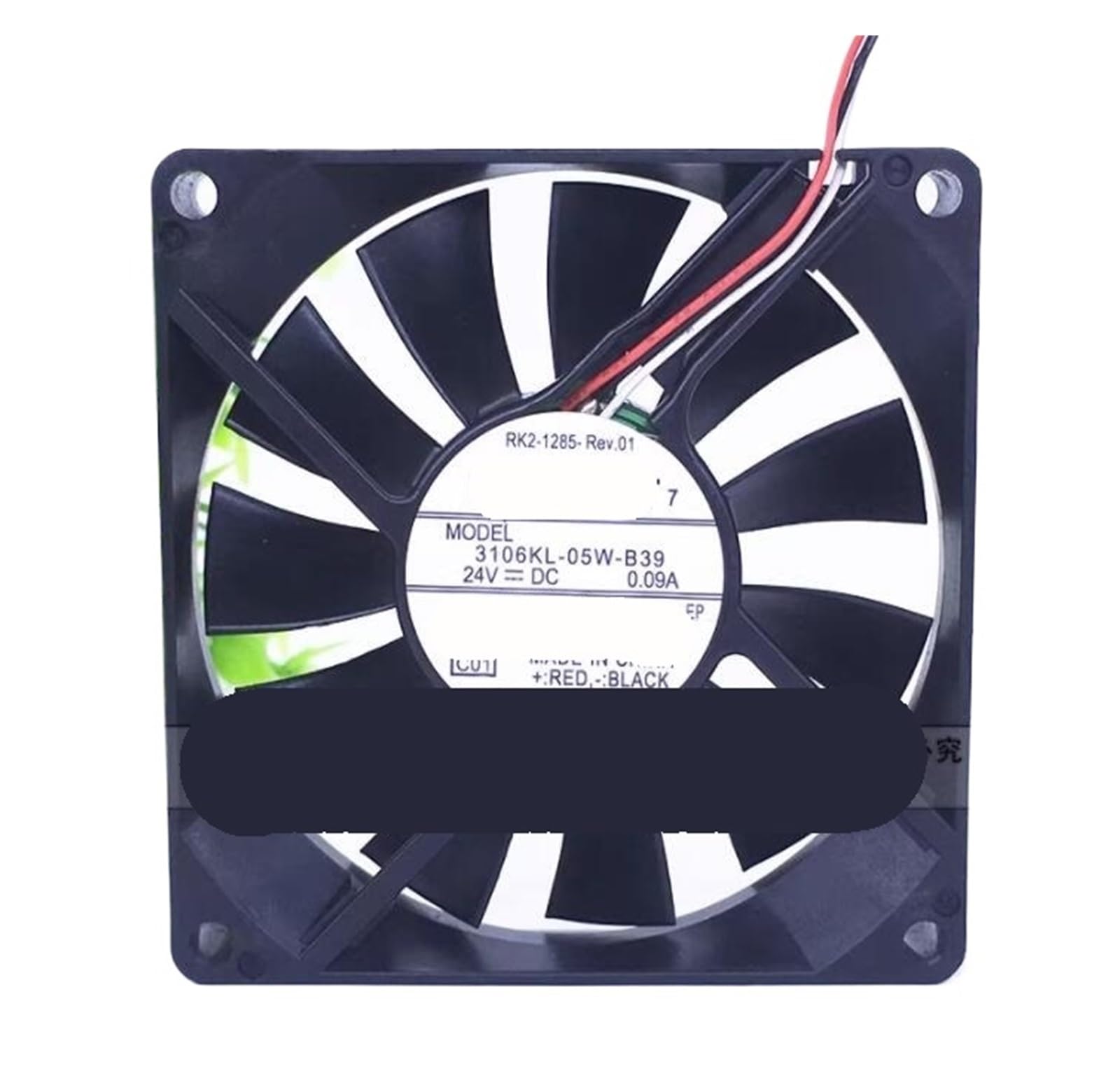 Ventilador de refrigeración para gabinetes y equipos 24V 80mm
