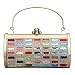 Afibi Womens Vintage Rhinestones Envelope Evening Cocktail Party Handbag