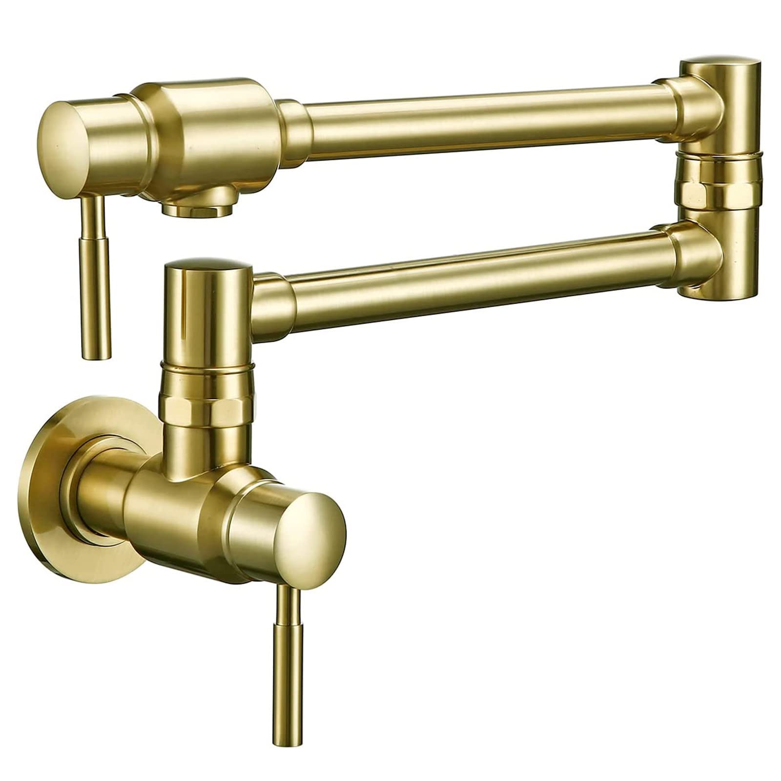 Robinet de remplissage de casserole d'eau froide mural pliant en laiton