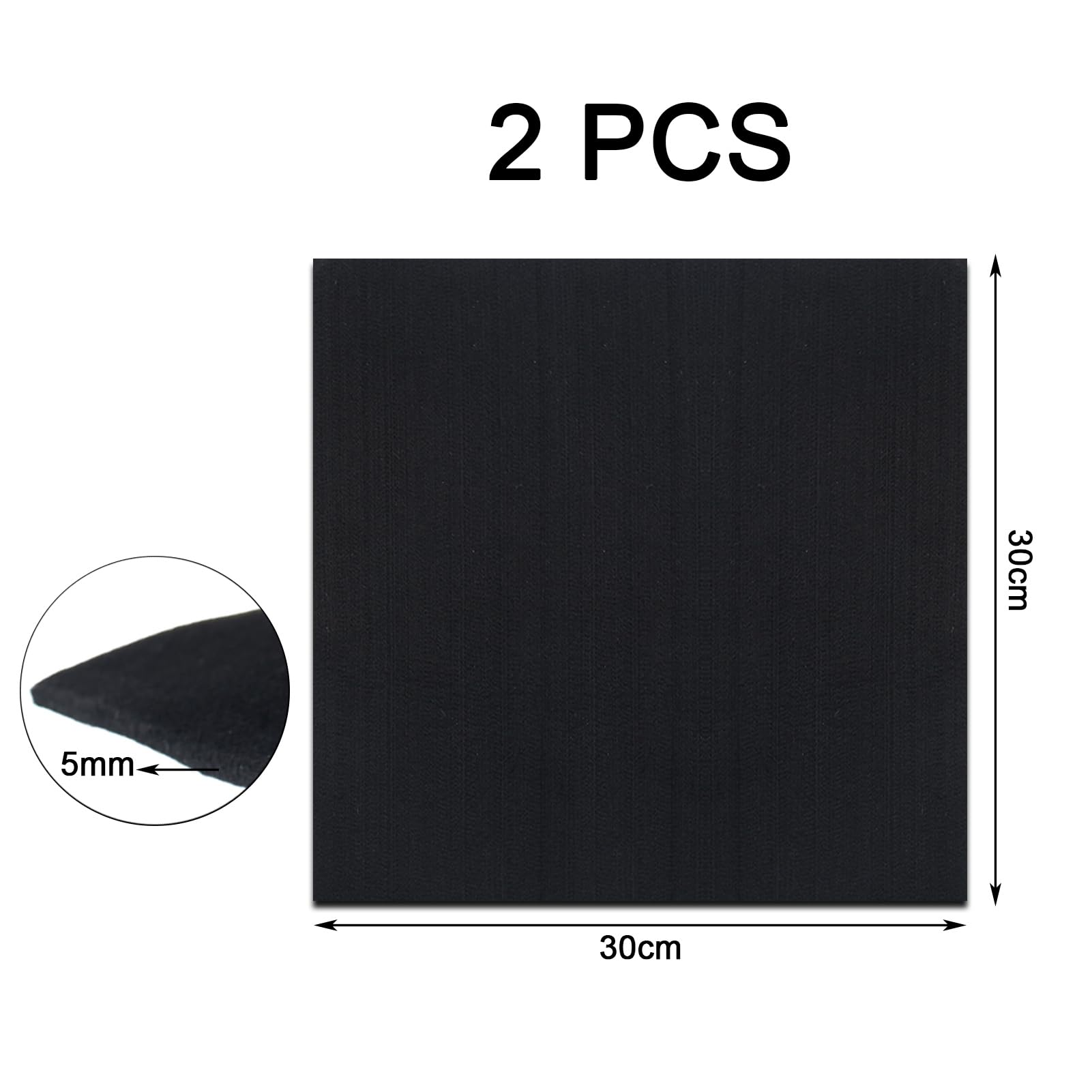 2 Pcs Tappetino Ignifugo 30 * 30cm,Tappeto Ignifugo per Stufa a Legna,Tappeto per Barbecue,Tappetino per Camino Resistente al Calore,Coperta Ignifuga per Saldatura,per Camino,Barbecue,Saldatura