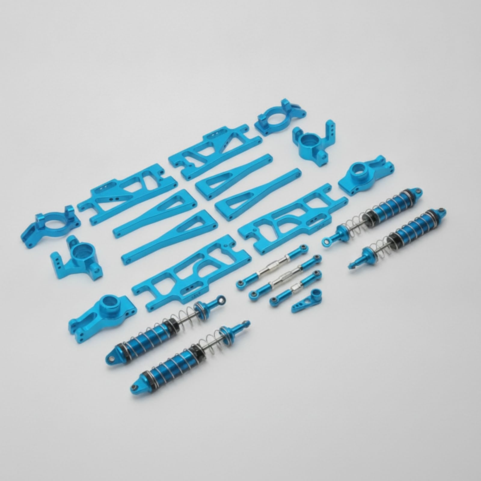 Kit di Aggiornamento Rc Rinforzato Braccetti Sospensione Rc Regolabile Ricambi per Modellisti, Oro