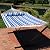 Sunnydaze Outdoor Quilted Fabric Hammock - Two-Person with Spreader Bars - Heavy-Duty 450-Pound Capacity - Catalina Beach