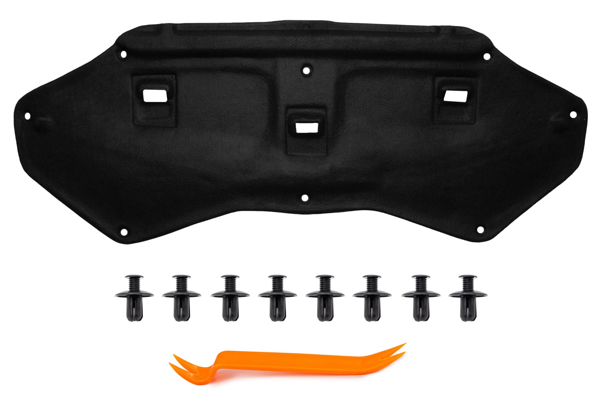 Motorhaubendämmung Schalldämmung der Motorhaube Motorhauben-Dämmmatte MIT CLIPS FÜR RENAULT CLIO IV 2012-2020 GRANDTOUR/HATCHBACK/RS 658404618R