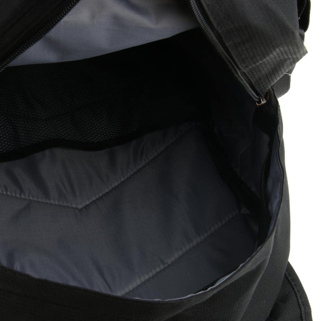 Mochila Profesional para Patines, Zapatos Y Botas con Compartimentos Y Bolsillos -, Negro B