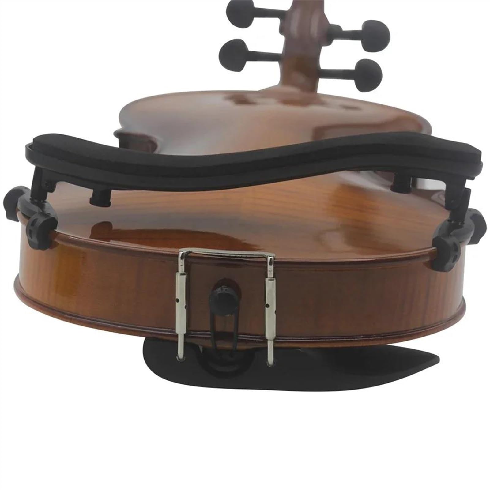 poggiaspalla per violino 3/4 4/4 Violino Spalliera Pad Nero Professionale Morbido Spalliera Pad Supporto Parti Violino Accessori Violino
