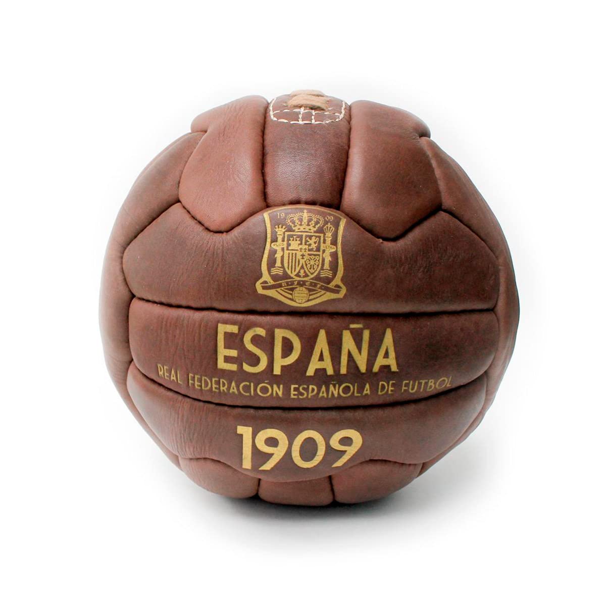 Real Federación Española de Fútbol Histórico RFEF 1909, Balón, Marrón