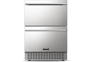 BodegaCooler 24" Inch Under Counter Double Drawer Fridge
