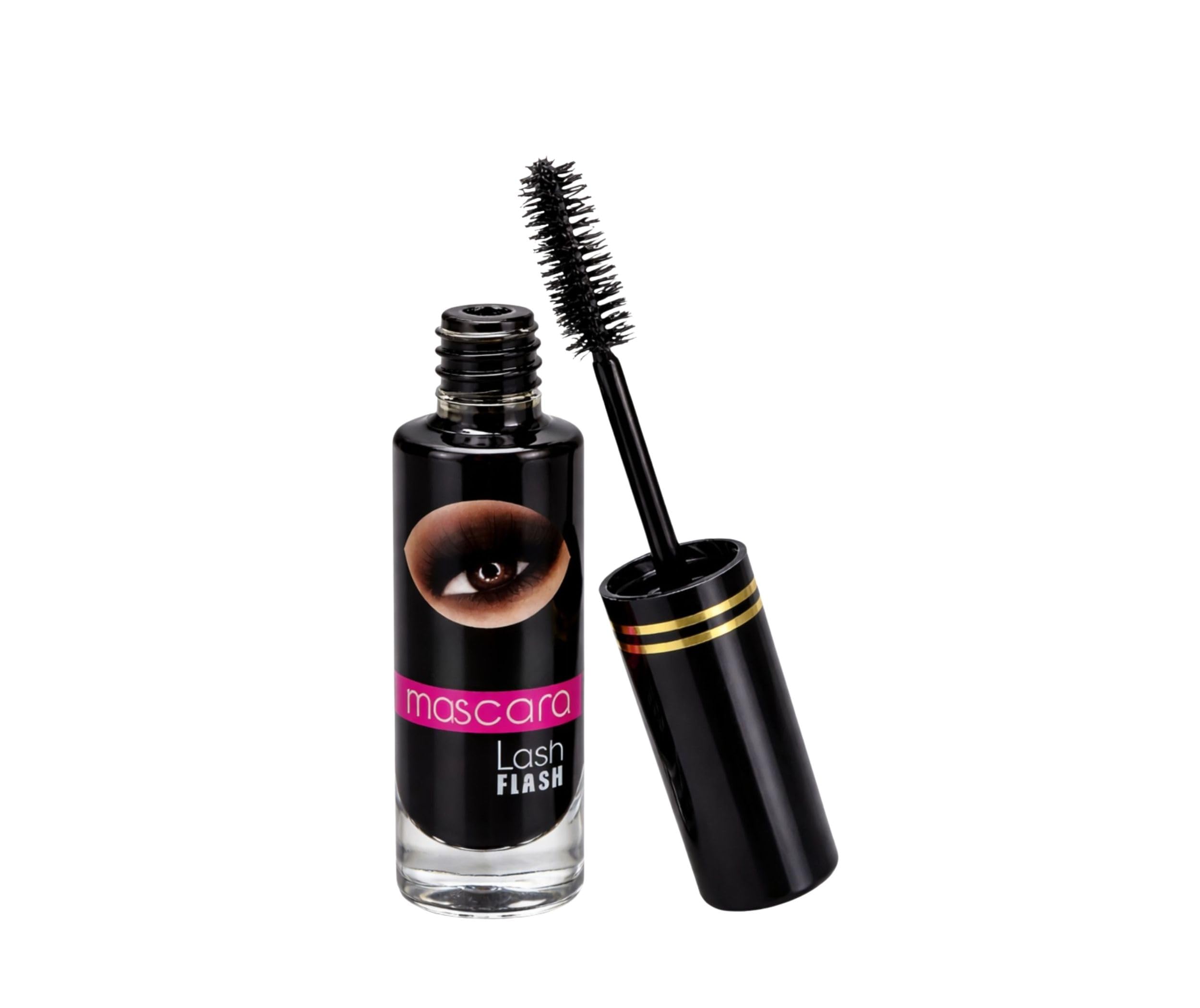 Lash Flash Volumizing & Lengthening Mascara (Jet Black) | Waterproof Smudge-Proof Eye Lash Extension Mascara with Precision Hourglass Brush for Women-image-32
