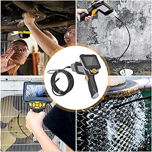 Vogvigo Endoskop Endoskopkamera Industrielles endoskop mit 1080p HD-Bildqualität mit zwei Objektiven, 4,3-Zoll-LCD… – Bild 7