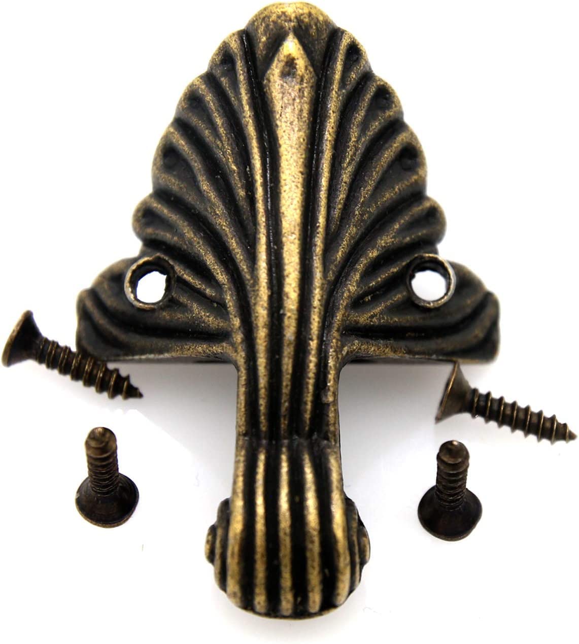 Vintage Style Antique Bronze Legs for Decorating Wooden Box Chest Jewelry Box Pack of - (4)-image-2