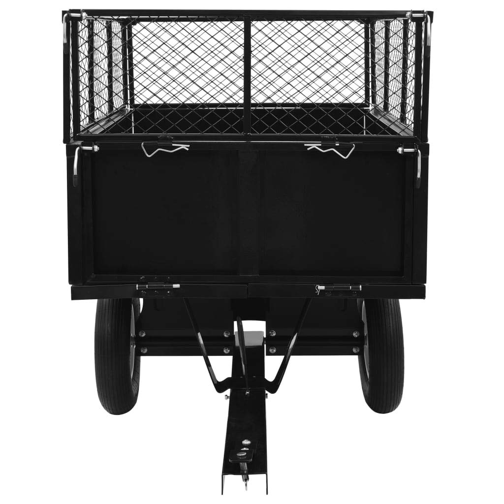 Festnight Carrello da Giardino, Rimorchio da Giardino capacità 300 kg