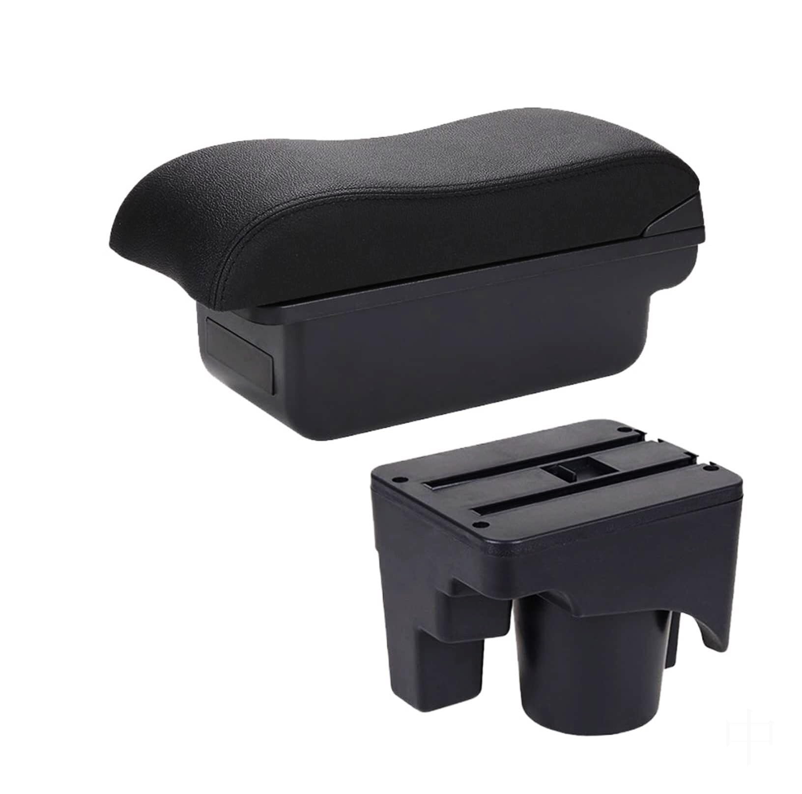 GTDTKGANAK Storage Box For Vw For Golf 5 For 6 For Mk5 For Mk6 For Jetta For Sagitar Car Armrest For Box Center Console Storage For(A2 No Usb)