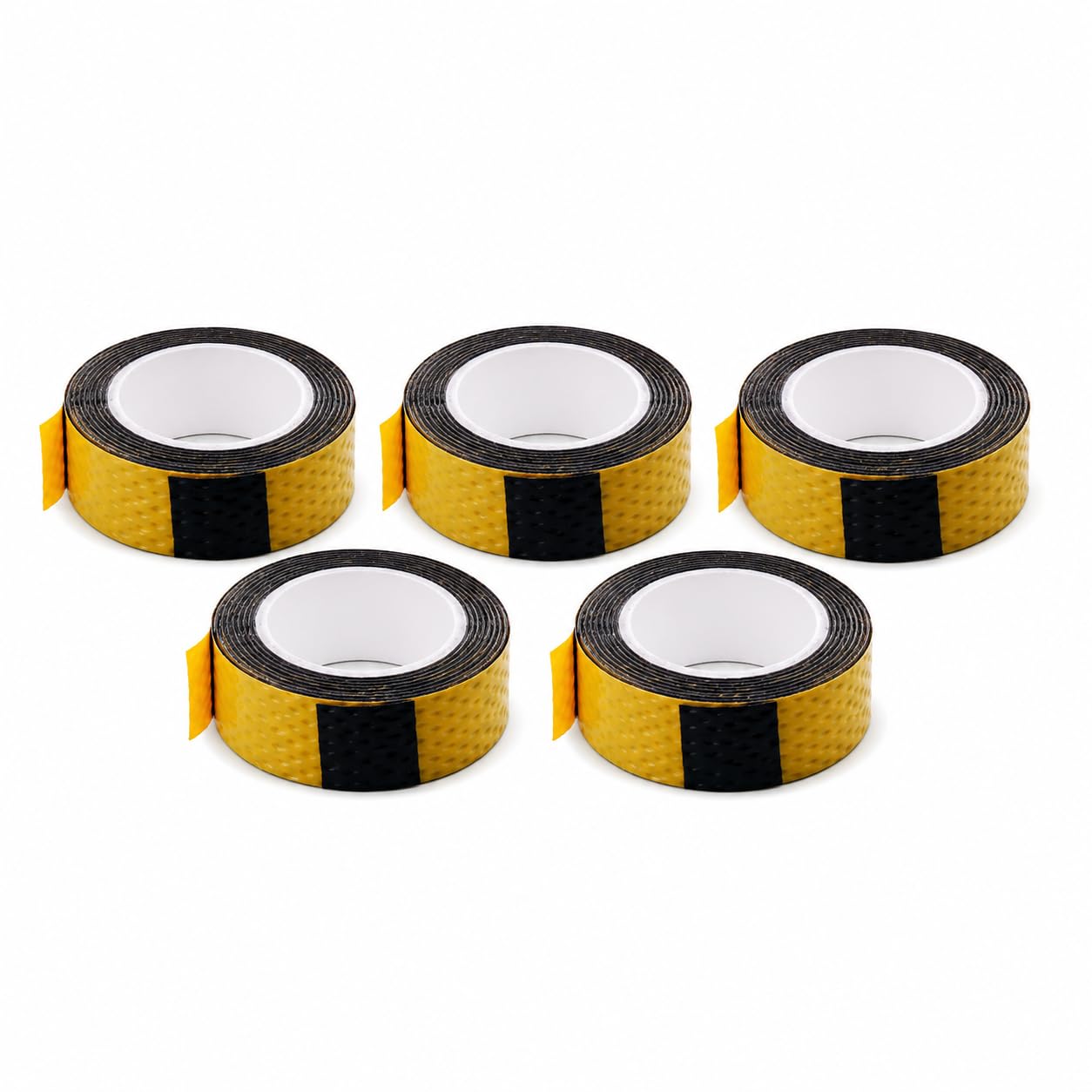 Glopro Store 5pcs Self Fusing Rubber compound rubberised waterproof tape self adhesive tape for pipes submersibles other uses -1mtr-image-17