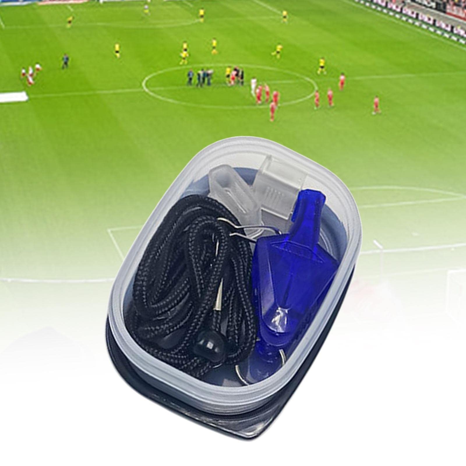 6X Silbato de árbitro de Entrenador con Cordón Fútbol Profesores de Fútbol Sonido Fuerte Y Silbato Deportivo para Juegos Camping