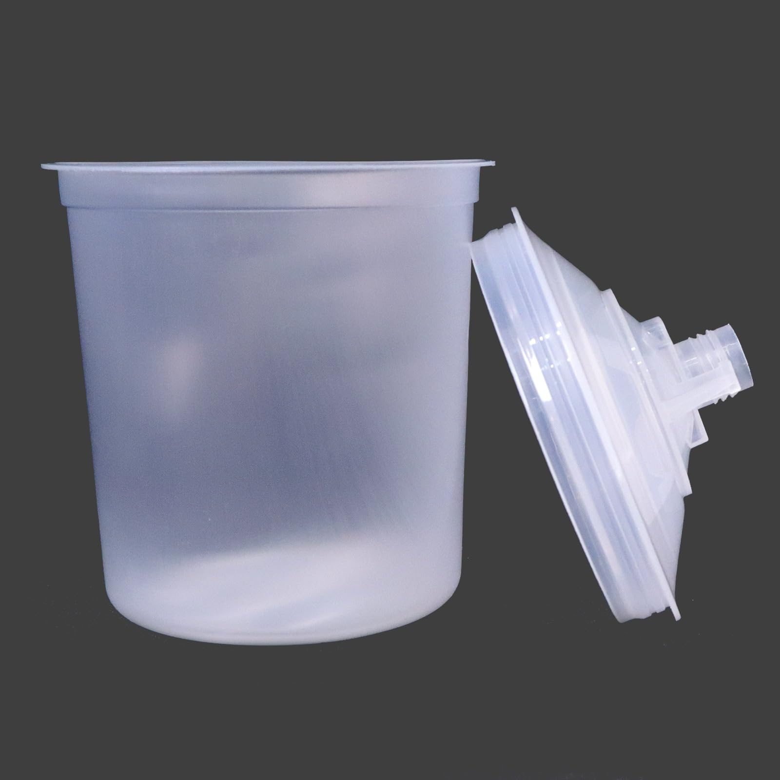 Rozpylacz farby, 2 Szt. Bezmyjący Czajnik 600 Ml Pistolet Natryskowy, Podzielony Na 10/50 Wewnętrznych Kubków do Malowania Domu