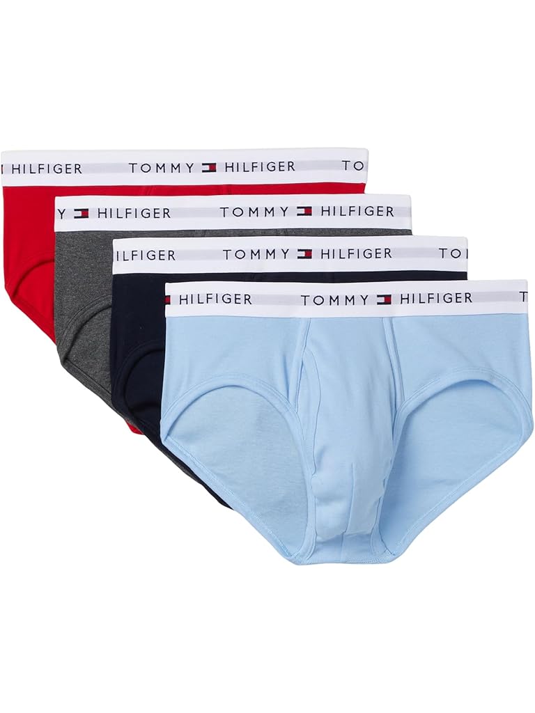 Gray Tommy Hilfiger Cotton Classic 4-Pack Brief