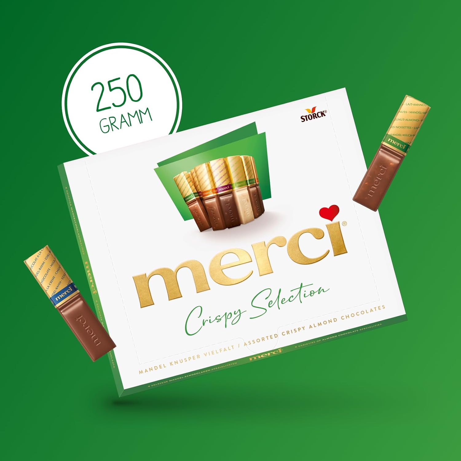 merci Finest Selection Mandel Knusper Vielfalt – 1 Togo