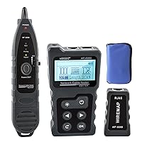 Vista 9 de NOYAFA NF-488 - Probador de cable POE para alimentación sobre Ethernet, comprobación de continuidad de cable de red, detector de bucle invertido POE