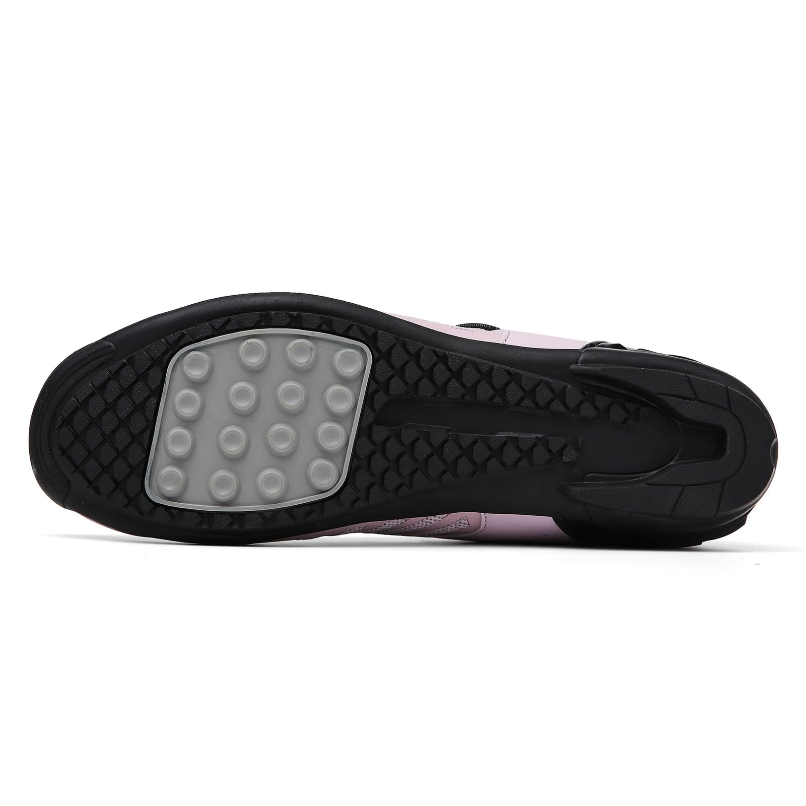 Scarpe da Ciclismo da Donna Scarpe da Mountain Bike da Strada Senza Blocco Pulsante Girevole Antiscivolo Leggere