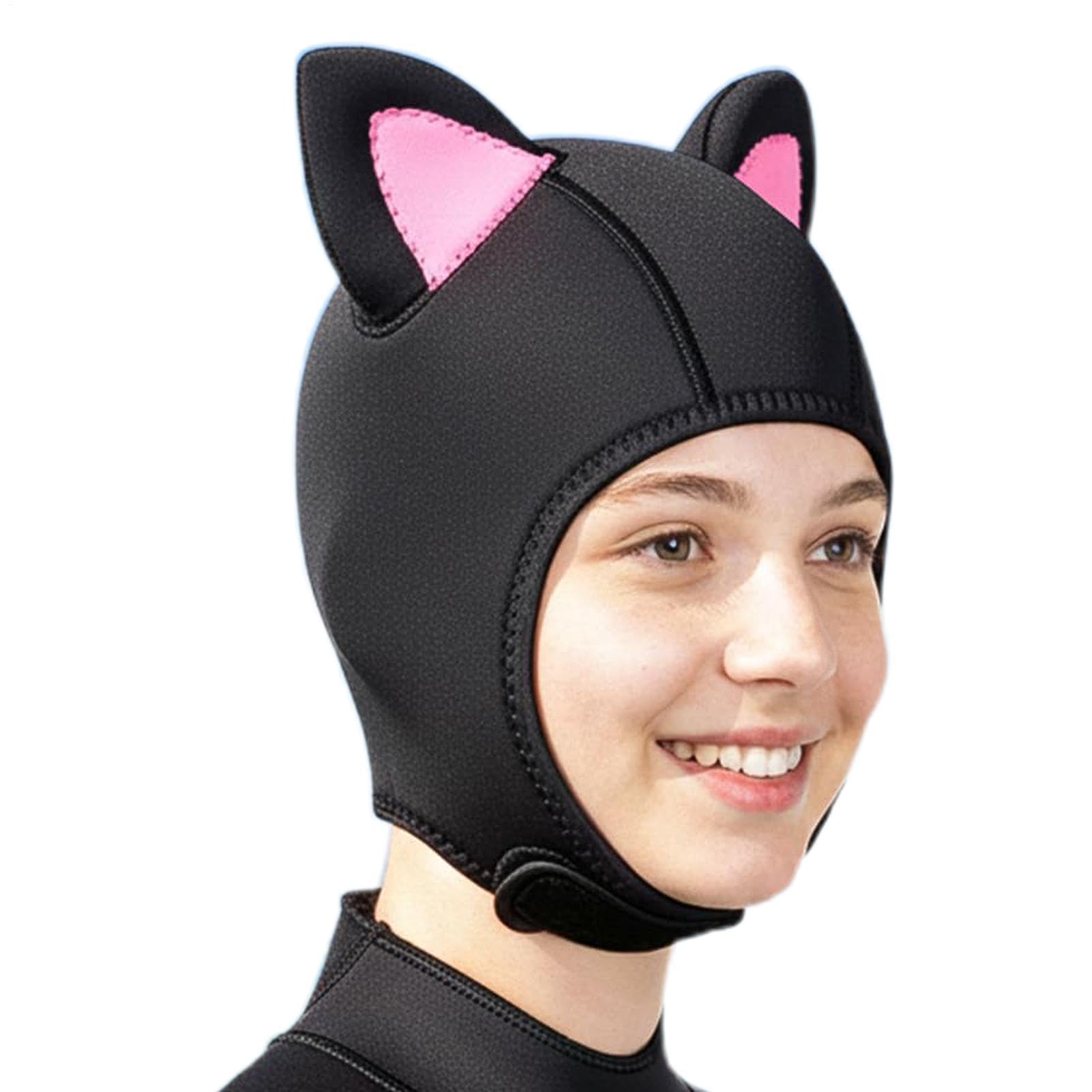 Gorro de Neopreno para Natación Cubrecabeza Térmico para Surf | Capucha para Deportes Acuáticos para Snorkel, Natación, Surf, Piragüismo, Kayak, Mujeres Adolescentes