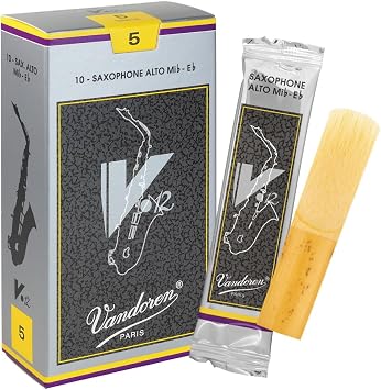 Vandoren SR615 Alto Sax V.12 Reeds Strength 5; Box of 10