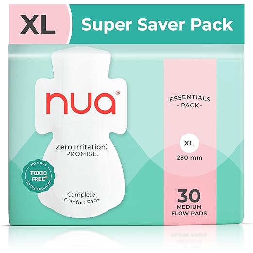 Nua Comfort Pads - Zero Irritation - Essentials Pack - 50ml