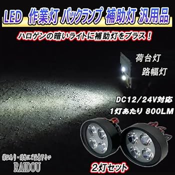 Amazon | デリカ D5 CV5W ワークライト 作業灯 バックランプ LED 補助
