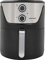 Fritadeira Sem Óleo Lightfry Preta Em Inox 4 Litros 220V- SUGGAR - FT4002PT