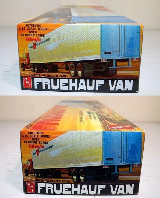 AMT フルハーフバントレーラー 1/25 FRUEHAUF VAN(トラック