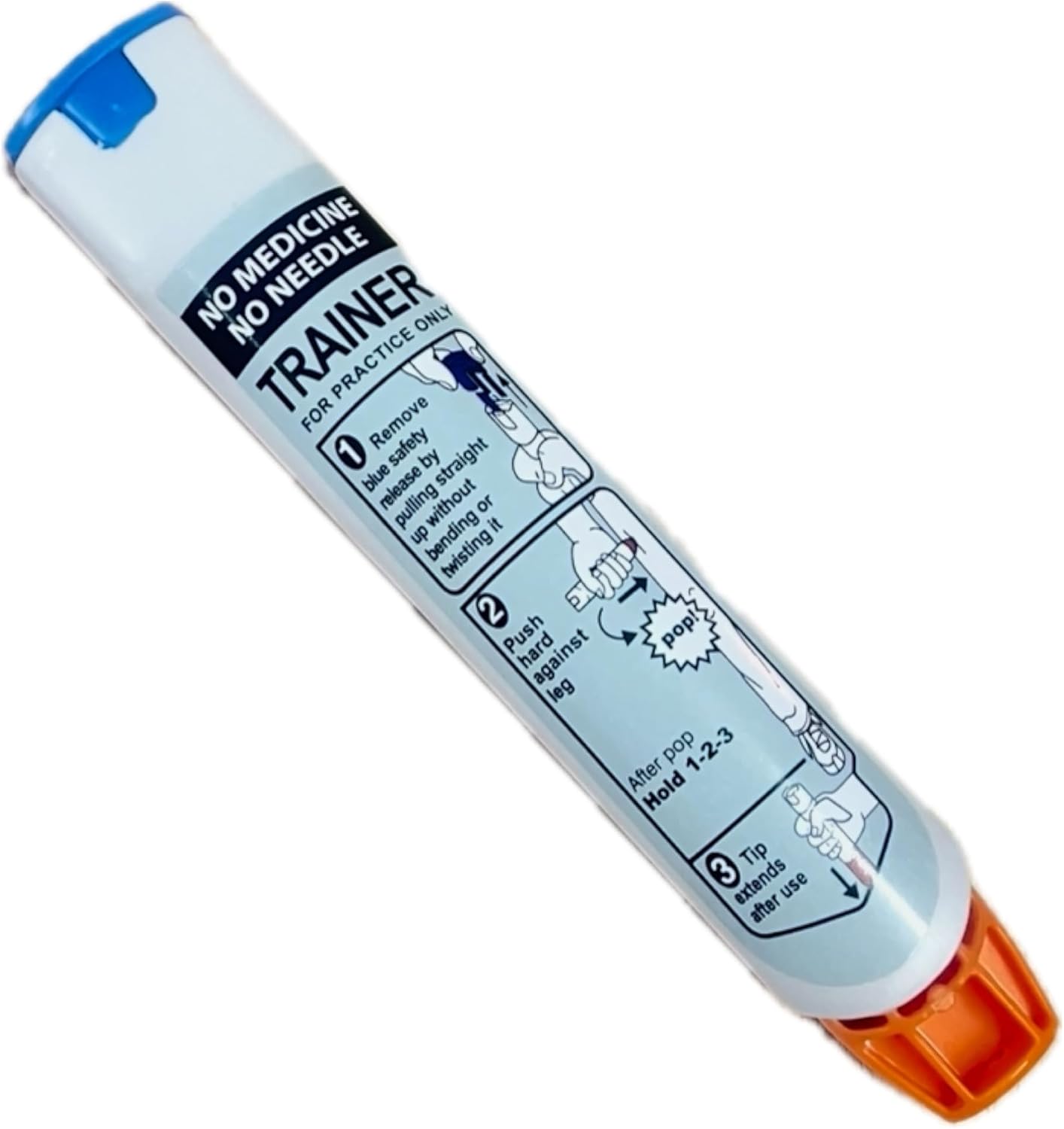 Ursus EpiPen Trainer, 5 Pack, Reusable Auto-Injector Training Device, No Needle, No Medication