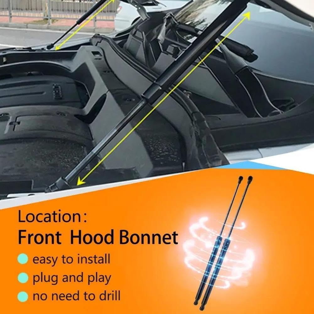 Car Parts Hood Lift Support For Toyota Vanguard XA30 2005-2012 Front Bonnet Gas Struts Spring Piston Rod