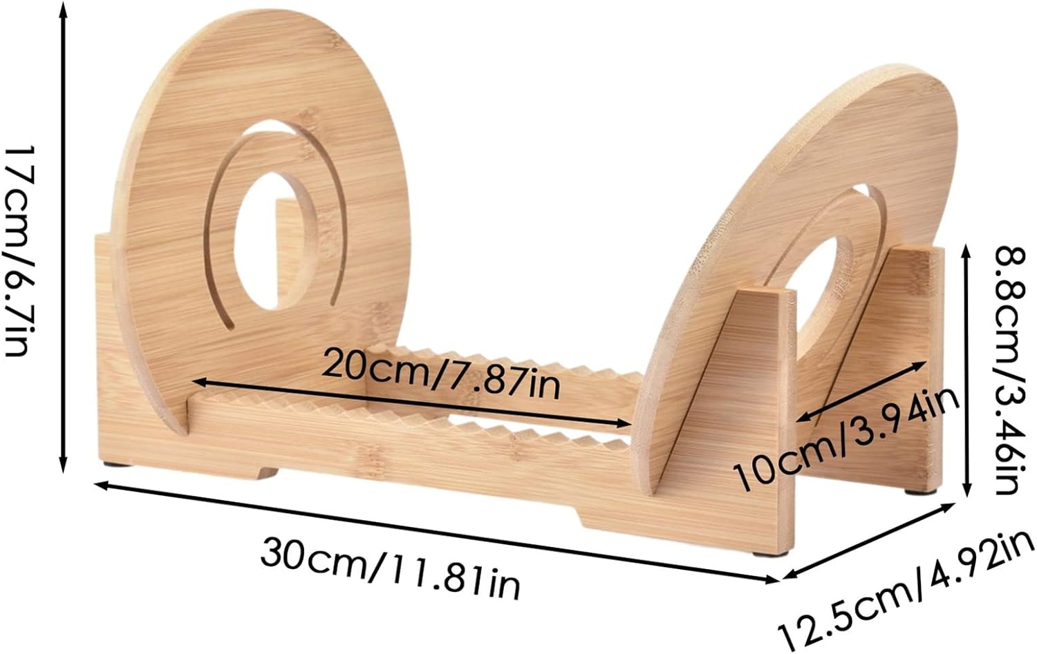 Record Rack Vinyl Record Stand, Vinyl Record Storage Holder Tabletop Album Record Display Rack, Modern LP Holder, Holds up to 50 Albums or CDs Record Storage Holder