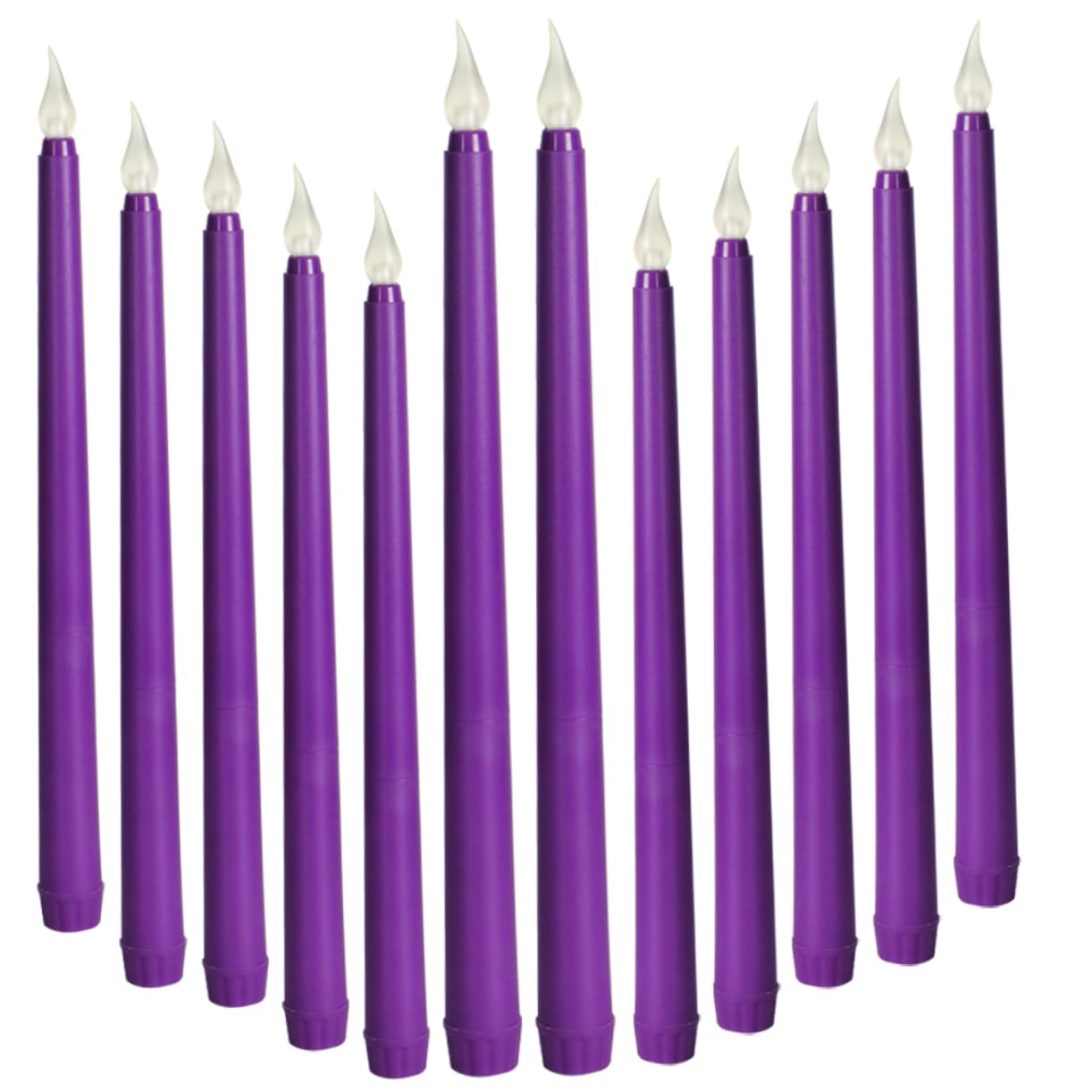 Bougies LED sans flamme électroniques SHINEOFI pour éviter les risques de feu et de cire