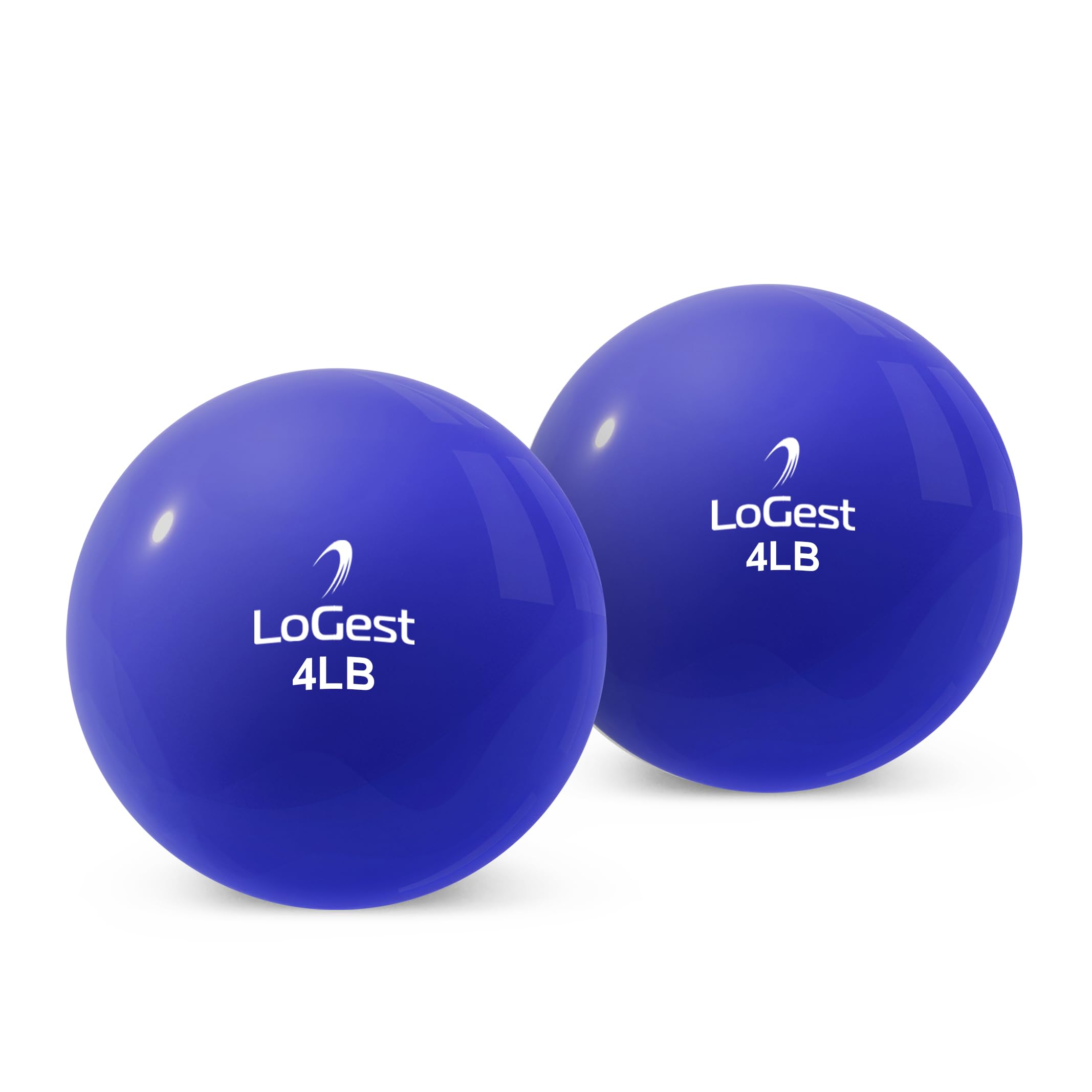 Logest Weighted Toning Exercise Balls Pair