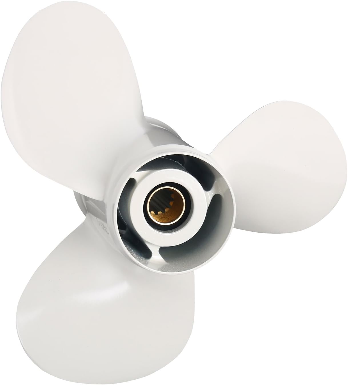 Amarine Made Boat Engine Aluminum Alloy Propeller 11 1/8x13-G for Yamaha Suzuki Honda Tohatsu 40HP 50HP 55HP Outboard Motors 11 1/8 x 13 -G : Sports & Outdoors