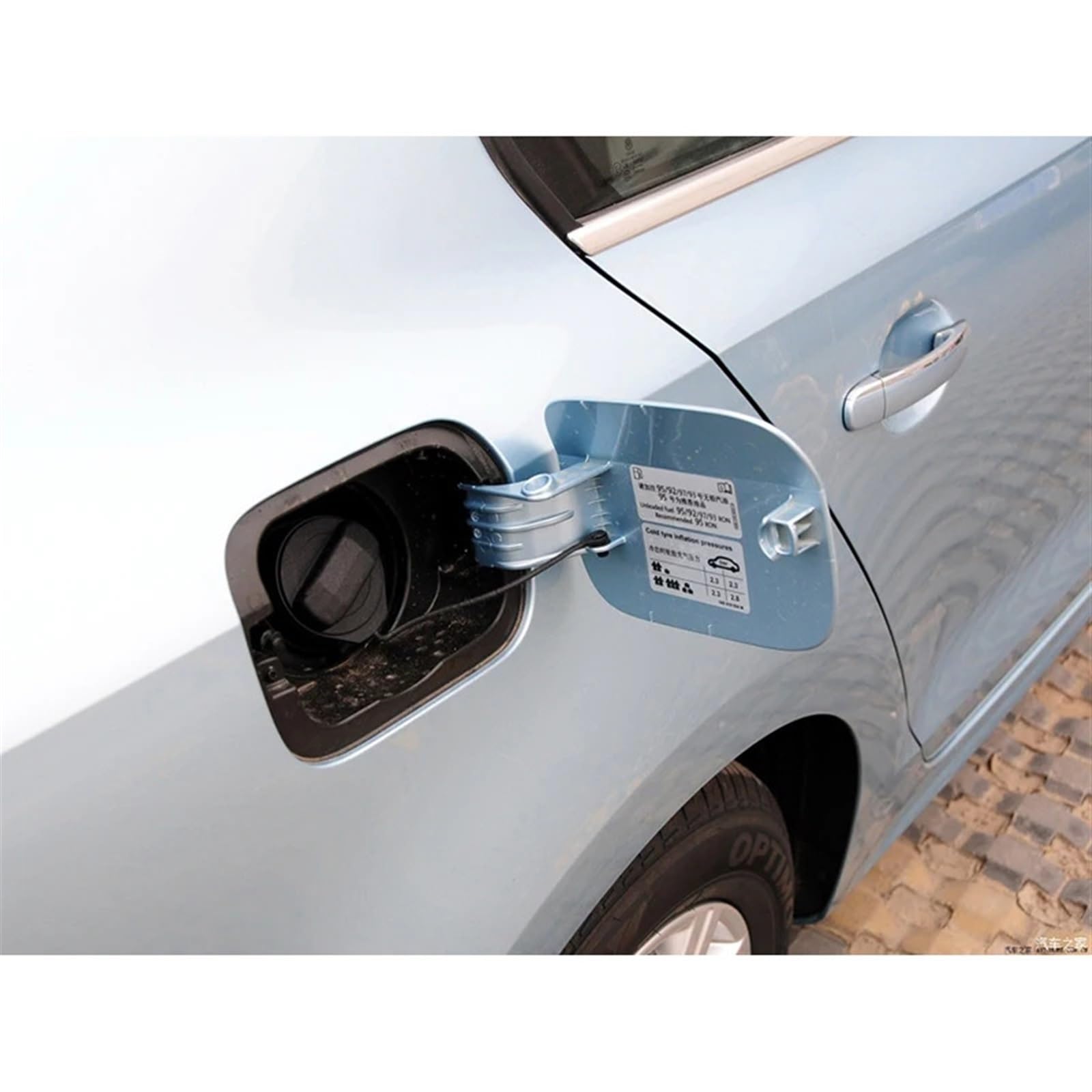 Coperchio del serbatoio del carburante for auto, cerniera