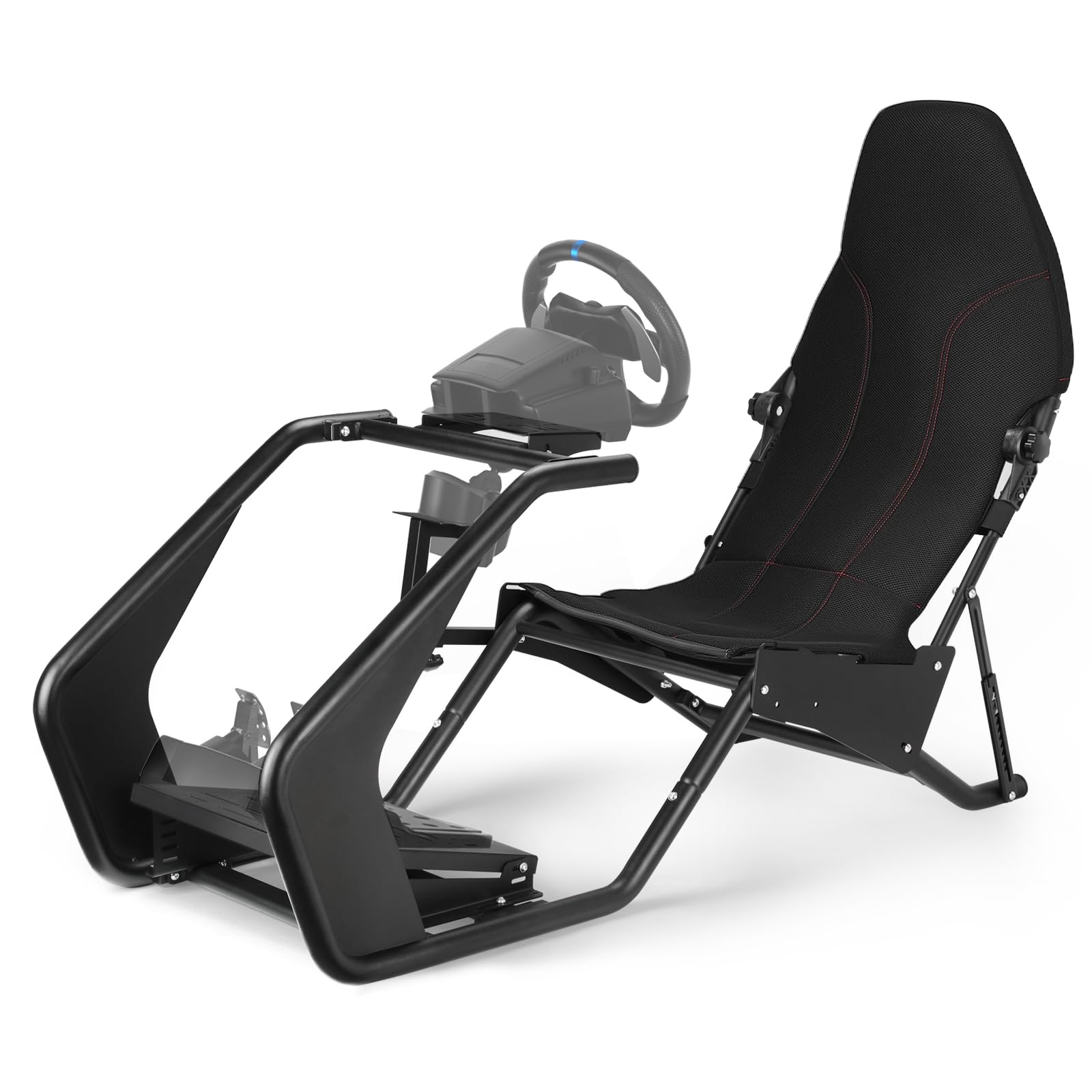 RACGTING Racing Simulator Cockpit for Logitech G PRO Racing Wheel G29 G920 G923 for FANATEC DD1 DD2 Sim