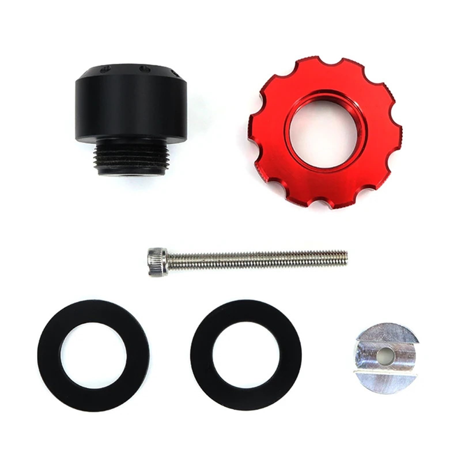 MKBHD Convient for Yamaha R6 R1 FJR1300 YZF-R6 YZF-R1 FJR 1300 R1M Moto Verrouillage de l'accélérateur Régulateur de vitesse Pince d'accélérateur Assistance Barre d'extrémité(BLACK)