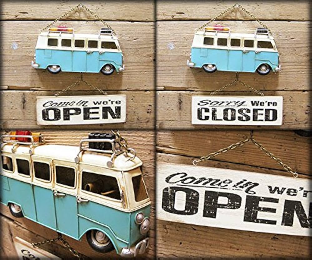 Amazon | ワーゲンバス アメリカン サインボード オープン