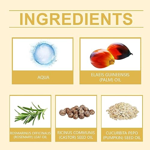 Miniatura 5 de Champú 100% aceite de batana, 100% aceite de romero, champú de batana para la caida del cabello, nutre y regenera el cabello, suave y esponjoso para