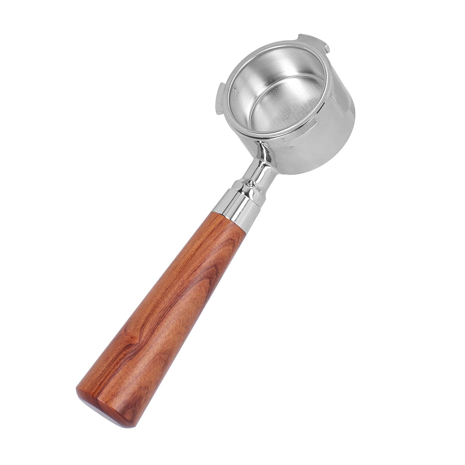 Kolba do Kawy Bez Dna, Ergonomiczna Konstrukcja ze Stali (51mm)