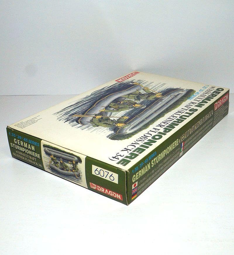 (未使用･未開封品)　ドラゴン 1/35 第二次世界大戦 ドイツ軍 突撃工兵フィギュアwithゴムボート プラモデル DR6076 wyeba8q Amazon | ドラゴン 1/35 第二次世界大戦 ドイツ軍 突撃工兵