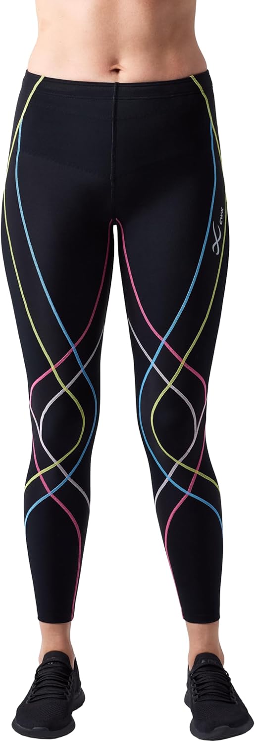 CW-X Women's Endurance Generator Joint and Muscle Support Compression Tight, Leggings for Running, 129809