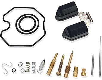 New Carburetor Repair Rebuild Kit Fits Honda XR100 XR100R XR200 XR200R Carb - Foto 13