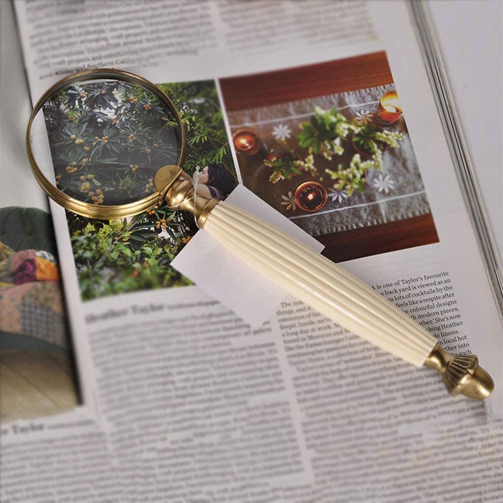 Lupy Vergrootglas 10x Handheld Reparatie Lezen Vergrootglas Meten Tekening Leren Vergrootglas wyraźniejsze